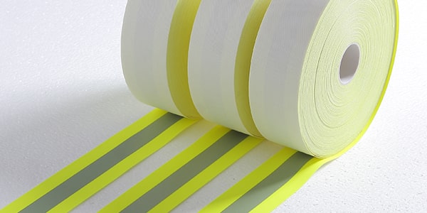 Yellow-Silver Fire Reflective Tape