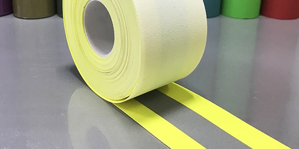 100% Aramid Yellow-Silver FR Reflective Tape