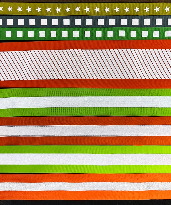 Customize Reflective Webbing Tape With Different Pattern