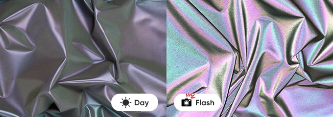 What is Holographic Rainbow Reflective Fabric