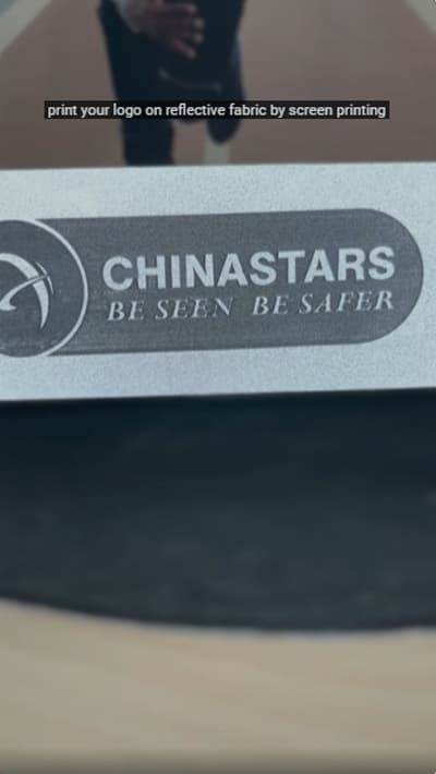 Reflective Fabric Tape With Custom Printing